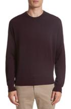 Men's Canali Regular Fit Two-tone Wool Sweater R Eu - Red