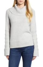 Women's Caslon Turtleneck Sweater - Grey