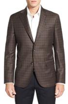 Men's John W. Nordstrom Classic Fit Check Wool Sport Coat