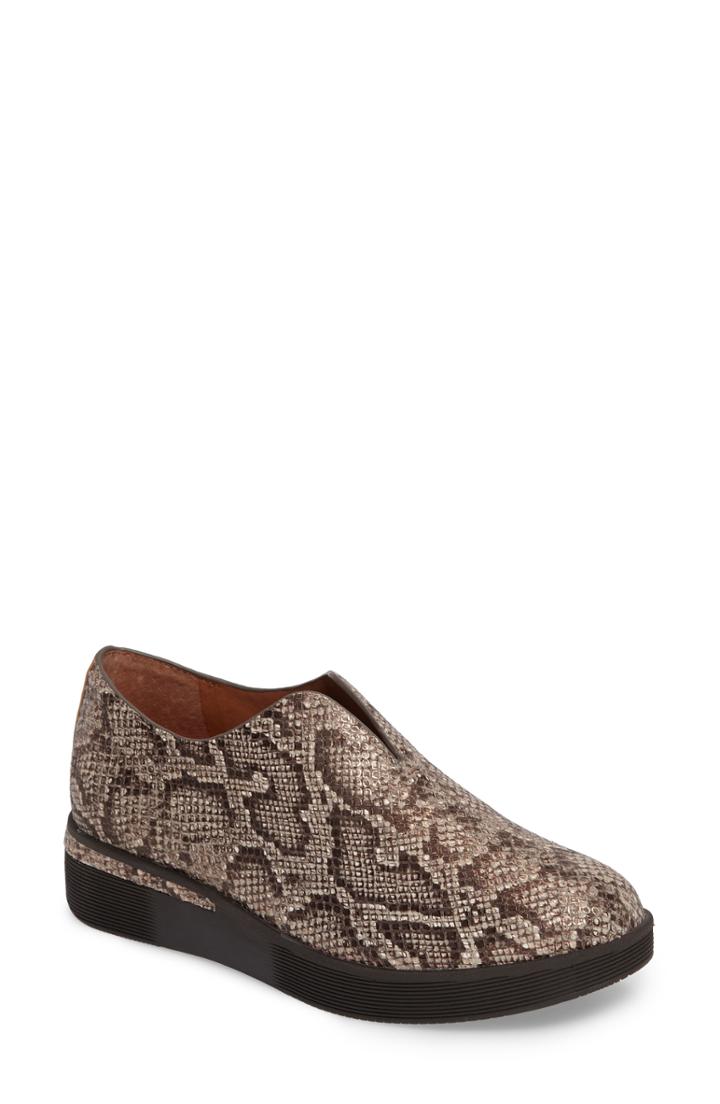 Women's Gentle Souls By Kenneth Cole Hanna Slip-on Sneaker .5 M - Metallic