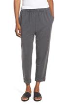 Women's Eileen Fisher Slouchy Stretch Tencel Pants, Size - Grey