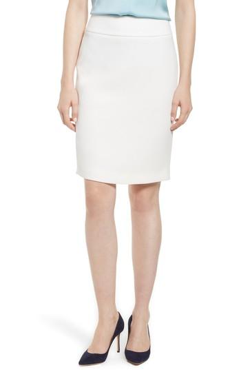 Women's Boss Vamalea Suit Skirt - White