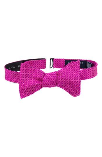 Men's Ted Baker London Professional Solid Silk Bow Tie