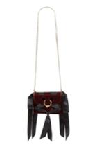 J.w.anderson Mini Pierce Velvet Bag -