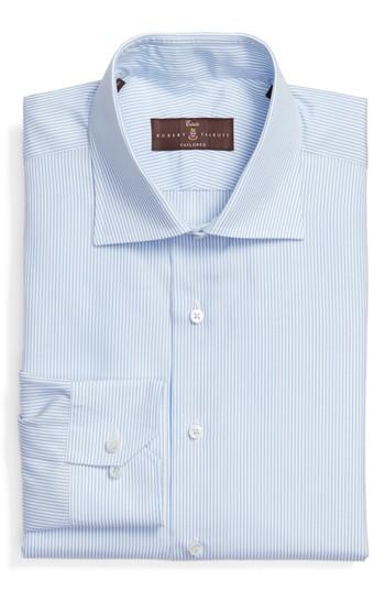 Men's Robert Talbott Tailored Fit Stripe Dress Shirt