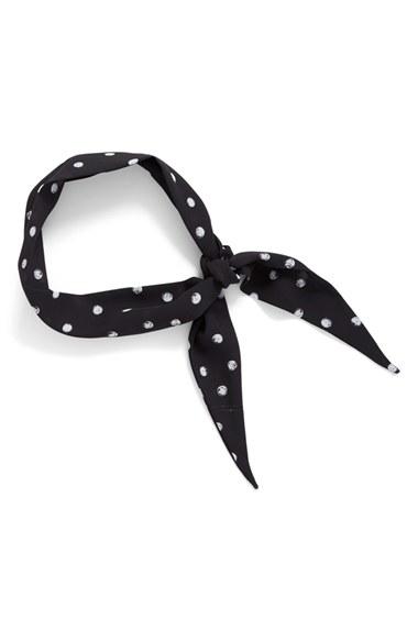 Women's Halogen Polka Dot Neck Scarf