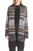 Women's Fuzzi Fair Isle Cardigan