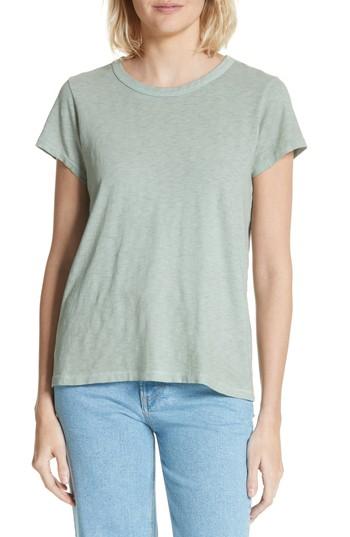 Women's Rag & Bone/jean The Tee, Size - Green