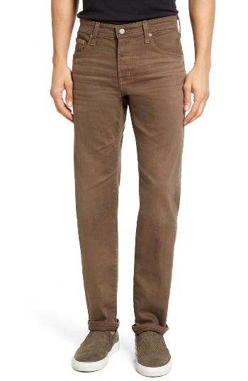 Men's Ag Matchbox Slim Fit Jeans X 34 - Brown