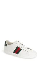 Women's Gucci 'new Ace' Sneaker .5us / 40.5eu - White