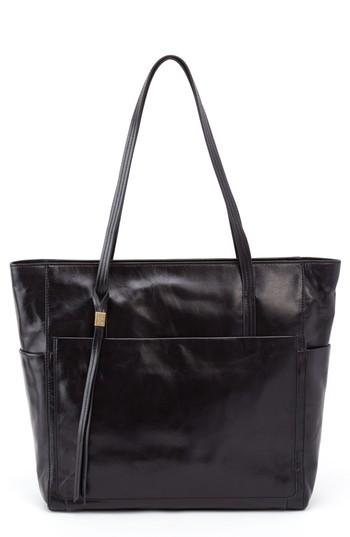 Hobo Hero Leather Tote - Black