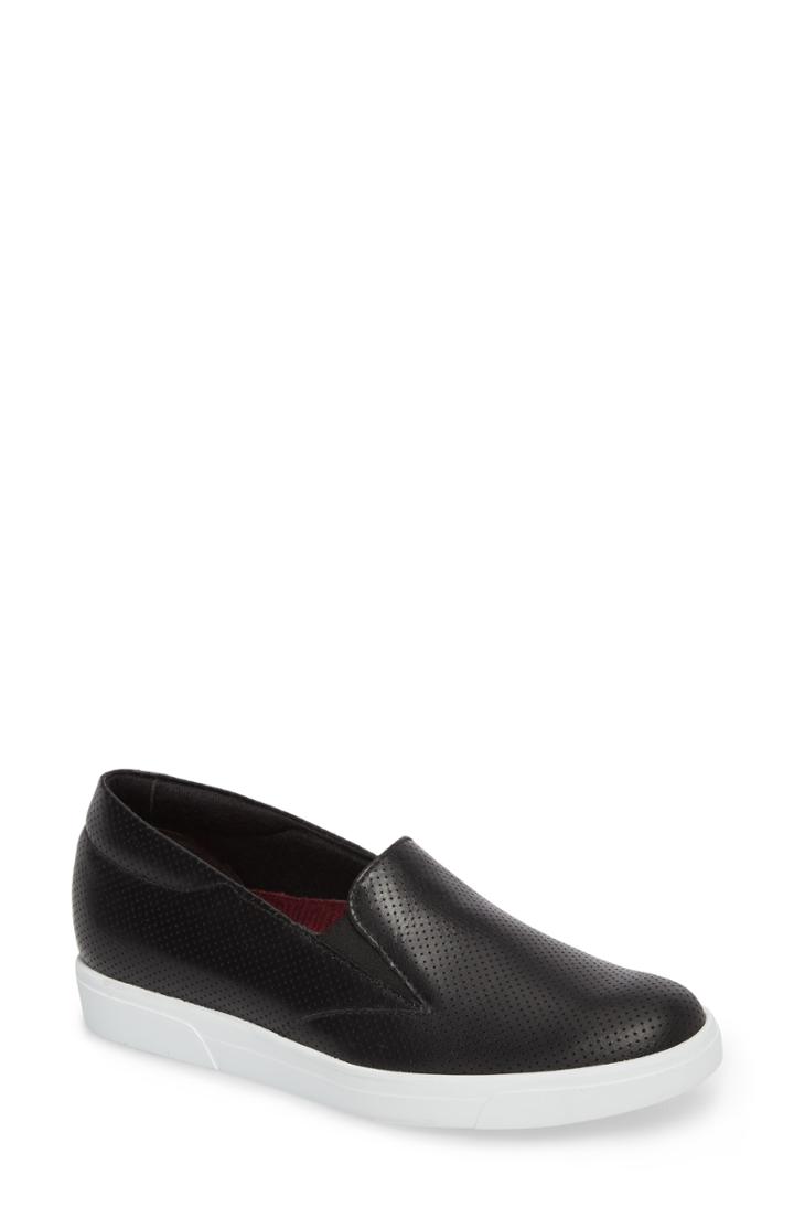 Women's Munro Lulu Slip-on Sneaker N - Black