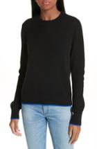 Women's Rag & Bone Yorke Cashmere Sweater, Size - Black