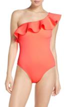 Women's Ted Baker London Ruffle One-piece Swimsuit - Pink