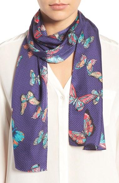 Women's Echo Butterfly Silk Scarf