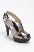 Women's Michael Michael Kors 'carla' Sandal .5 M - Metallic