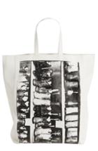 Calvin Klein 205w39nyc X Andy Warhol Foundation Boots Leather Tote - White