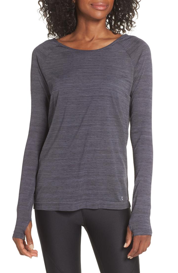 Women's Under Armour Vanish Space Dye Tee - Black