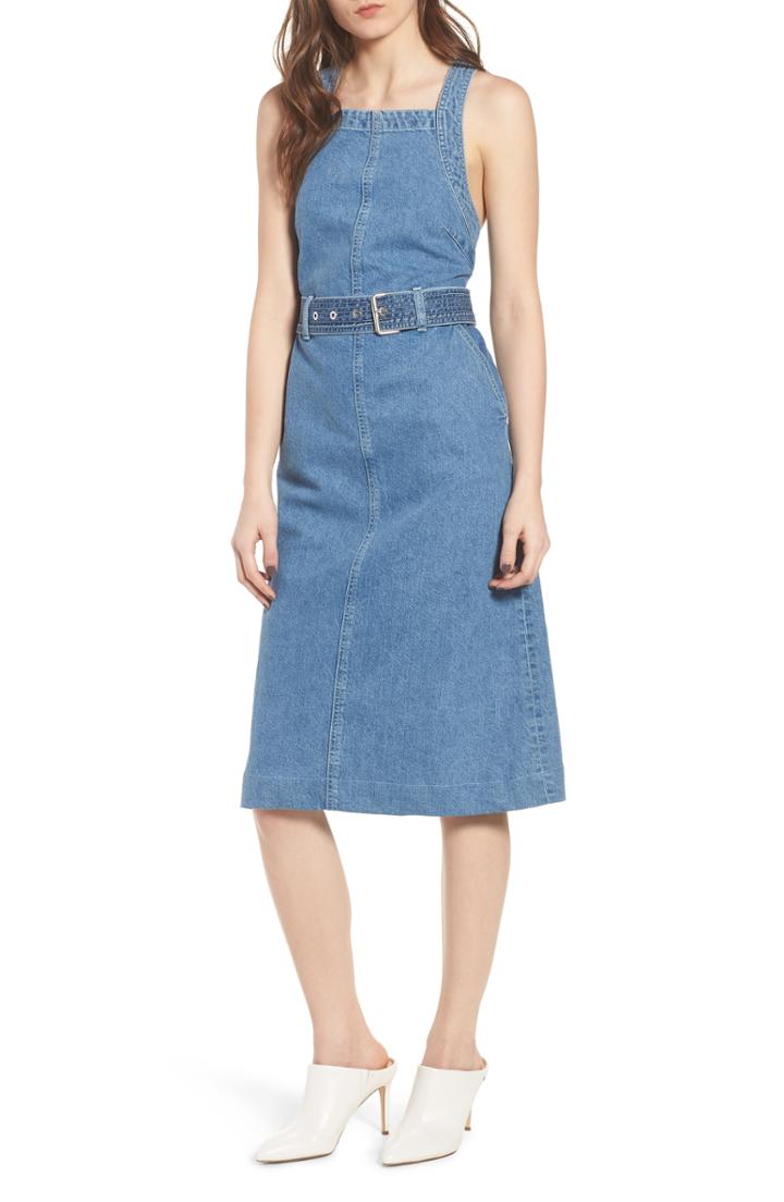 Women's Dl1961 Roxanne Belted Denim Dress