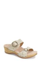 Women's Dansko 'manda' Slide Sandal .5-9us / 39eu M - White