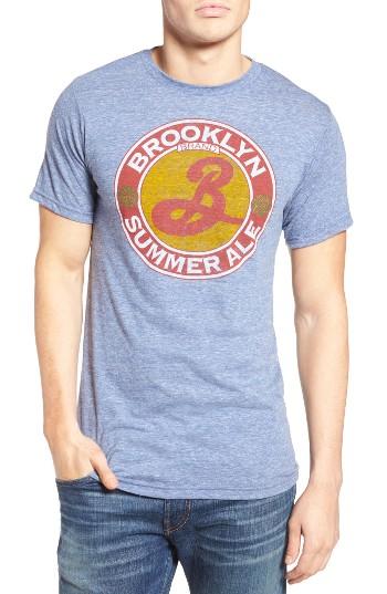 Men's Palmercash Brooklyn Summer Ale T-shirt - Blue
