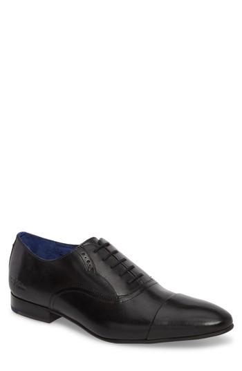 Men's Ted Baker London Murain Cap Toe Oxford M - Black