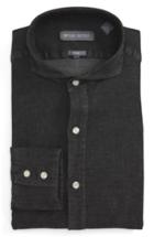 Men's Michael Bastian Trim Fit Chambray Shirt .5 R - Black