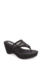 Women's Nina Dalyne Thong Sandal .5 M - Black