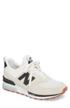 Men's New Balance 574 Sport Sneaker D - Beige