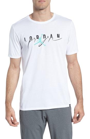 Men's Nike Jordan Flight Mash-up T-shirt - White