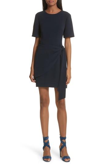 Women's Cinq A Sept Bia Wrap Panel Dress - Blue