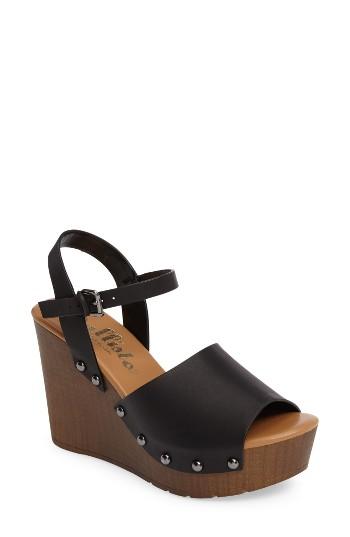 Women's Callisto Sadler Wedge Sandal M - Black