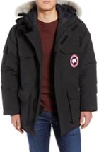 Men's Canada Goose Pbi Expedition Down Parka With Genuine Coyote Fur Trim - Black