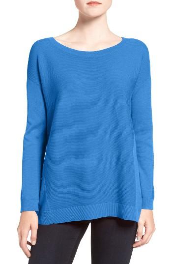 Women's Trouve Corrugated Stitch Pullover - Orange