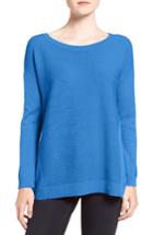 Women's Trouve Corrugated Stitch Pullover - Orange