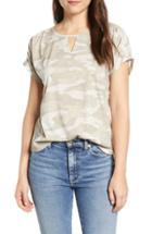 Women's Wit & Wisdom Scoop Neck Tee - Beige