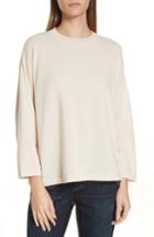 Women's Eileen Fisher Cashmere Sweater, Size - Beige