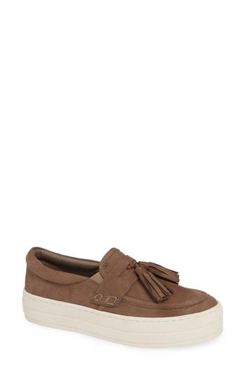 Women's Jslides Hallie Slip-on Sneaker M - Beige