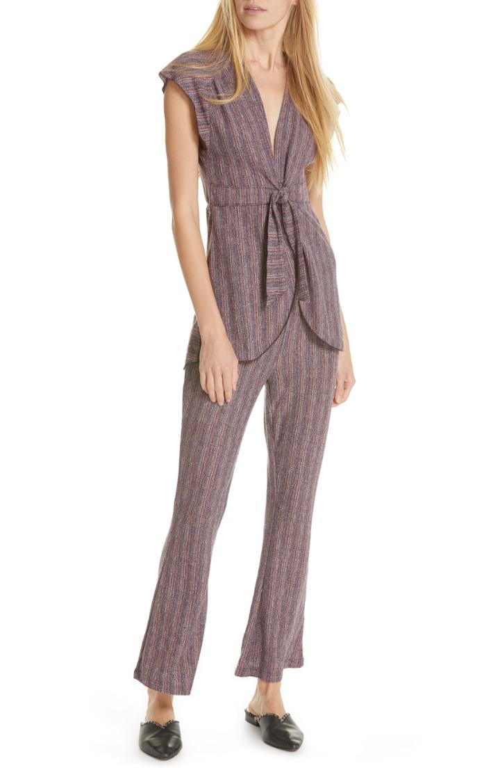 Women's Free People In Your Eyes Jumpsuit - Blue