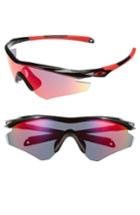 Women's Oakley M2(tm) Frame Xl Sunglasses - Black/ Red Iridium