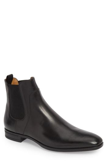 Men's Boss Hugo Boss Portland Mid Chelsea Boot .5 M - Black