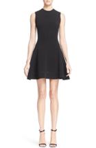 Women's Victoria Beckham Rib Knit Fit & Flare Dress