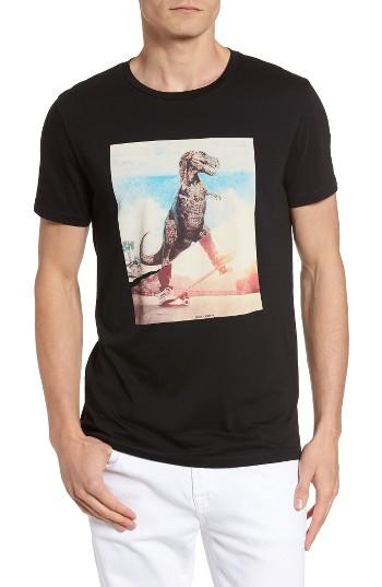 Men's Boss Orange Tintype 4 Graphic T-shirt - Black
