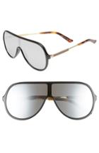 Men's Gucci 99mm Oversize Shield Sunglasses -