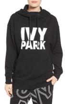 Women's Ivy Park Peached Logo Hoodie - Black