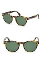 Men's Tom Ford Palmer 51mm Sunglasses - Havana/ Other / Green