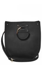 Urban Originals Nordic Dream Vegan Leather Shoulder Bag - Black