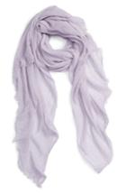Women's Hinge Open Stitch Panel Wrap, Size - Purple