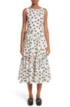Women's Molly Goddard Lexi Sleeveless Dress Us / 12 Uk - Ivory