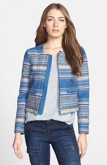 Joie 'lindra' Crop Multistripe Jacket